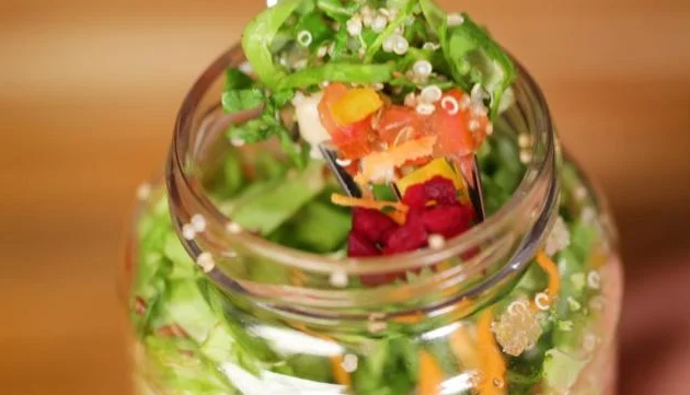 Salada de pote. (créditos: @TudoGostos)