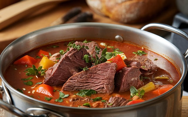 Ramón Freixa, chef: "O melhor ensopado de carne não é feito com caldo, mas, sim, com 1 litro de vinho e 150g de cebola"