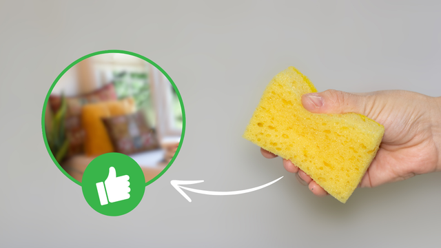 Ideia fabulosa para reutilizar esponjas de cozinha descartadas e dar a elas um novo uso