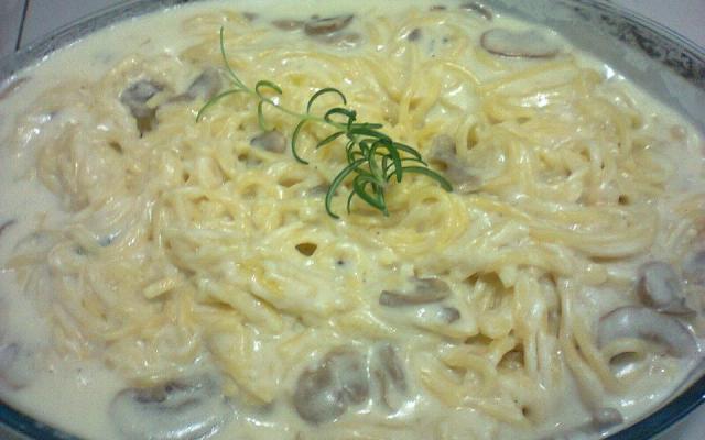 A combinação de gorgonzola com cogumelos é divina (Créditos: Bruno Antunes/TudoGostoso)