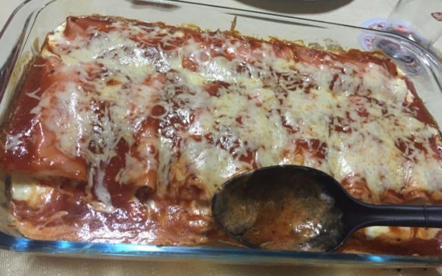 O canelone invertido é uma ideia diferente para o almoço de Páscoa (Créditos: TudoGostoso/Raphaella Mahur)