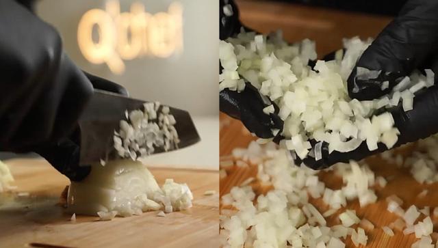 Nunca foi tão simples e prático cortar cebola picadinha! Chef ensina truque definitivo para fazer em casa