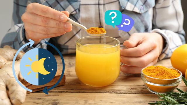 É melhor tomar o chá de cúrcuma pela manhã ou à noite? Descubra o horário ideal!