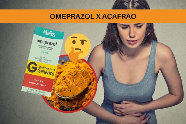 O que acontece se trocar o Omeprazol pelo açafrão no combate à indigestão? Estudo revela resultado