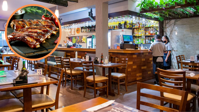 Rodízio de costela com seis molhos é a boa para um almoço de Dia dos Pais diferente em Santo André
