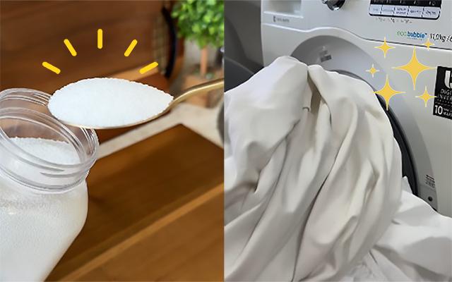 As lavanderias não querem que você saiba, esse é o segredo para deixar até roupas manchadas bem branquinhas