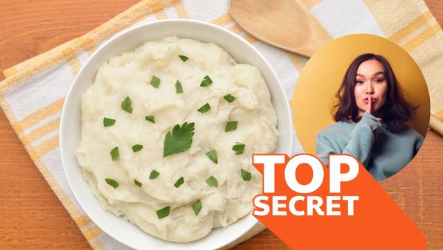 Como fazer um purê de batatas saboroso e mais leve: nutricionista revela seu ingrediente secreto