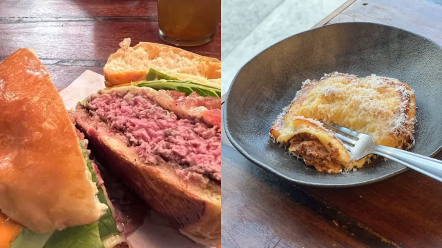 Lasanha e Sudburguer fizeram sucesso entre os atores de Ainda Estou Aqui (Créditos: Reprodução / Instagram @robertasudbrack)