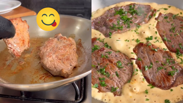 Nem acebolado, nem à milanesa: esse é o jeito mais gostoso de fazer o seu bife de alcatra, dá vontade de lamber o prato