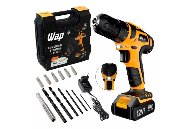 A parafusadeira WAP é a aliada perfeita para quem gosta de praticidade em qualquer reparo (Divulgação: Mercado Livre).