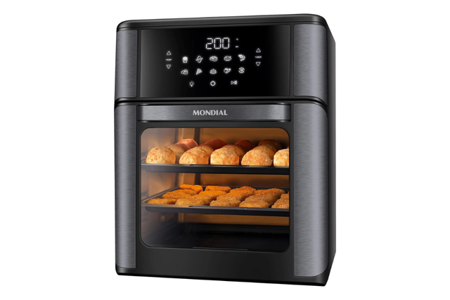 Espaço de sobra para preparar receitas completas de uma só vez (Divulgação: Mercado Livre).