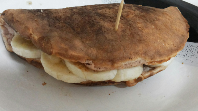 Panqueca proteica recheada. (créditos: TudoGostoso)