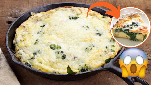 Torta salgada fácil na frigideira para um almoço ou jantar rápido e delicioso: detalhe no modo de preparo merece sua atenção