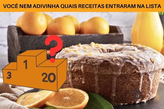 As 30 MELHORES receitas de bolo de laranja do TUDOGOSTOSO: a 20° vai te surpreender!