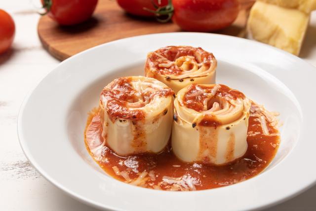  Rondelli de presunto e queijo. (créditos: Shutterstock)