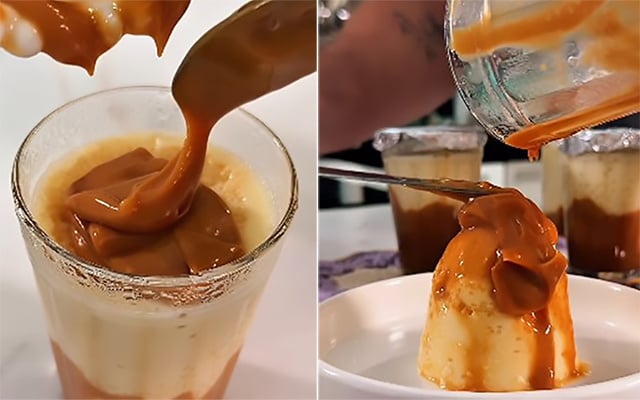 Nem forma, nem forno: pudim no copo americano feito na boca do fogão é a sobremesa mais prática para matar a vontade de doce!