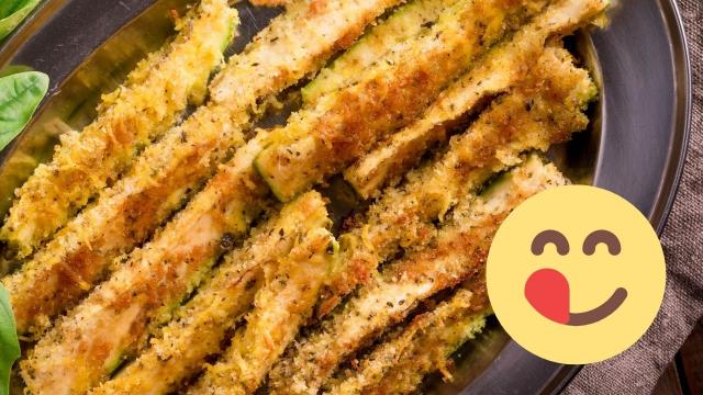 Pra fazer no feriado: palito de abobrinha crocante é um delicioso petisco saudável