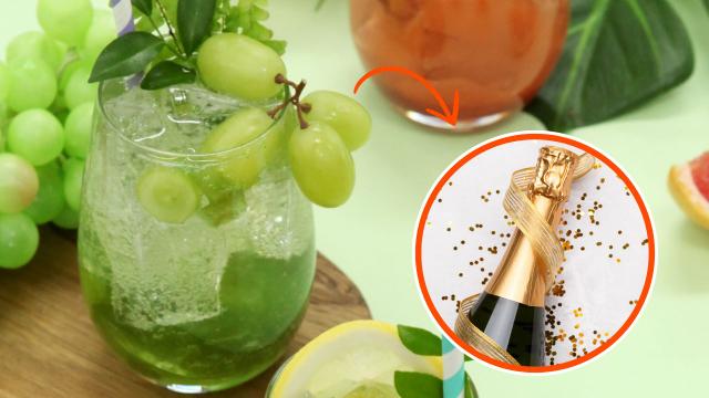 Você não vai querer beber outro drink no ano novo depois que aprender essa receita deliciosa, refrescante e muito fácil de fazer