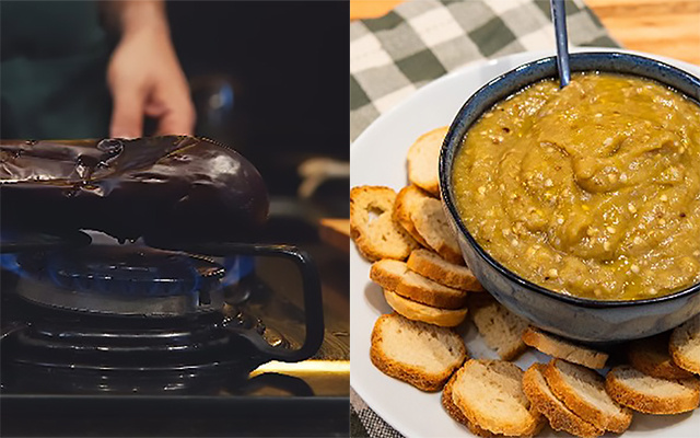 "E assim você terá sempre um belo babaganoush": a receita de pasta de berinjela defumada você pode até congelar