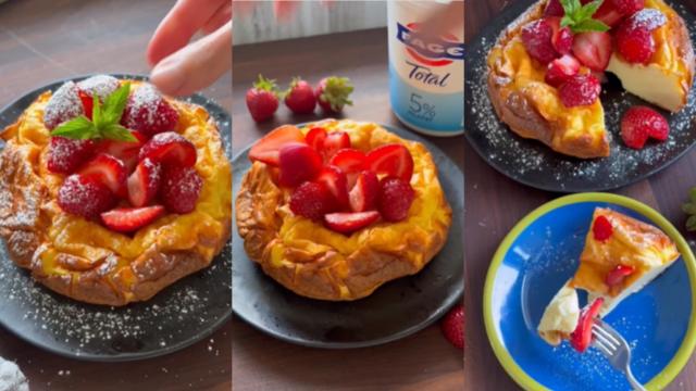 Low carb e sem glúten, essa sobremesa com iogurte grego é a definição de sobremesa dos deuses
