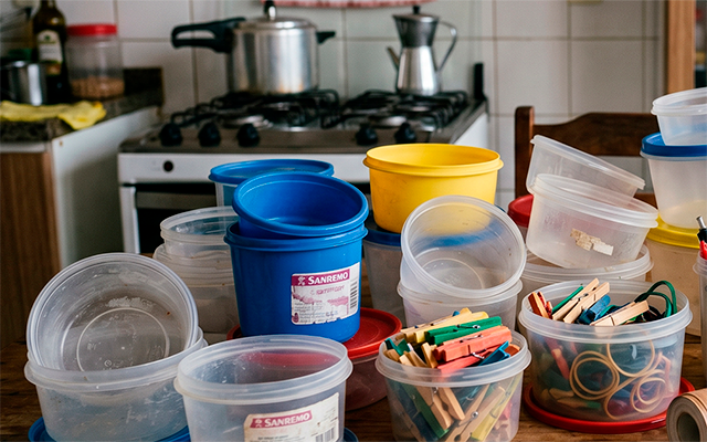 Não jogue fora: potes sem tampa podem ser reaproveitados com esses truques simples