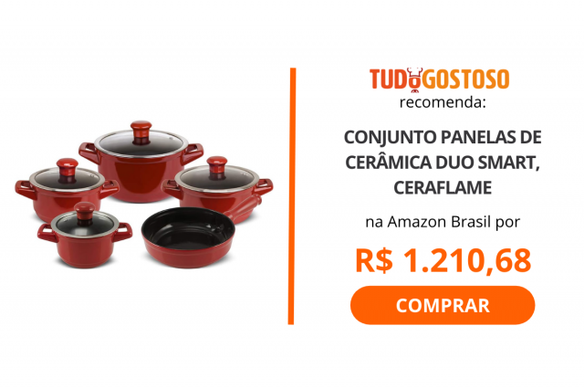 Conjunto Panelas de Cerâmica Duo Smart, Ceraflame