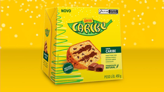 Panetone Caribe (Créditos: Divulgação)