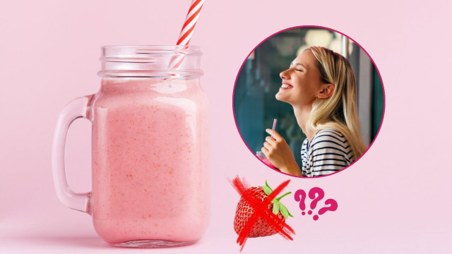 Smoothie rosa para um café da manhã lindo ou um lanche refrescante: aprendi com a minha cunhada a juntar essas duas frutas na receita