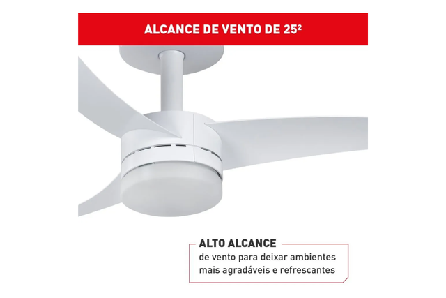 Ventilador silencioso ideal para enfrentar o calor (Divulgação: Mercado Livre)