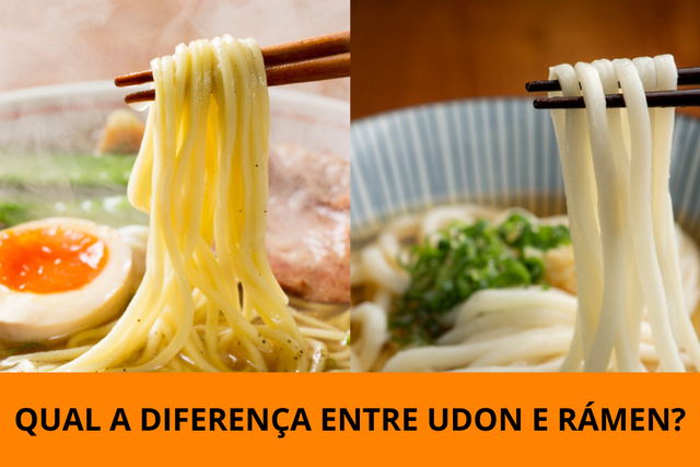 Qual diferença entre udon e lámen, os dois pratos japoneses que estão fazendo sucesso no Brasil