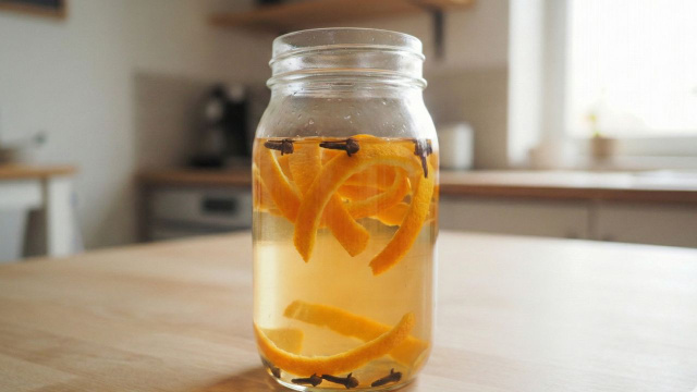 O que acontece se você colocar cascas de laranja e cravo-da-índia em um pote? A sua casa vai agradecer