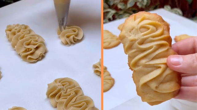 É muito fácil fazer esse biscoito (Créditos: Instagram Reprodução / @febaronee)