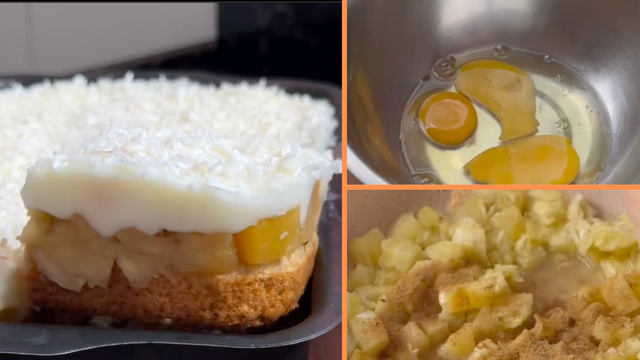 Bolo gelado de abacaxi com coco reduzido em calorias: receita das boas pra fazer na segunda-feira e ajudar a sua dieta