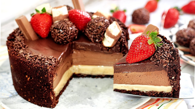 Aprenda a fazer Choconoffe, a sobremesa de Natal com três tipos de chocolate que é cremosa, fácil de fazer e perfeita para encerrar a ceia