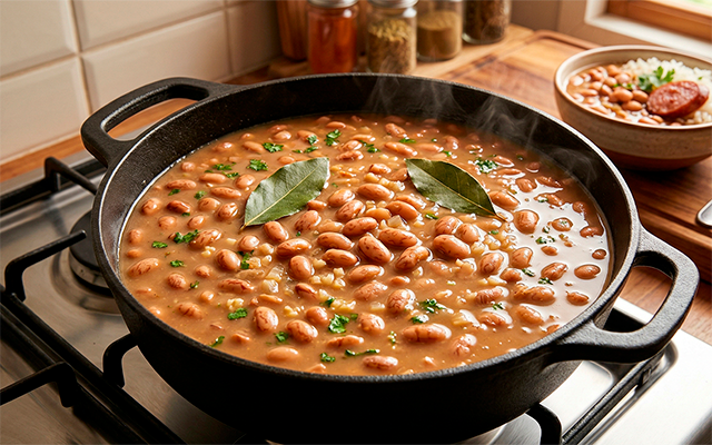 Todo mundo fala do alho e da cebola, mas é esse ingrediente discreto que faz o feijão ficar muito mais saboroso