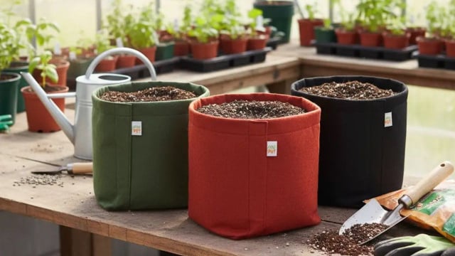Feltro com pH neutro é um dos materiais mais usados na confecção de vasos de tecido (Créditos: Reprodução/King Pot)