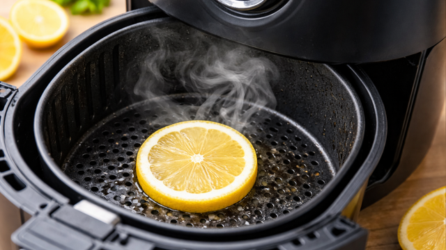 Como uma fatia de limão na air fryer pode transformar a sua rotina na cozinha