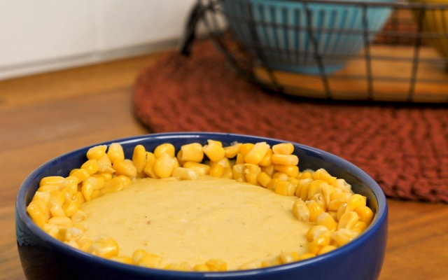 O creme de milho é um acompanhamento versátil (Créditos: TudoGostoso)