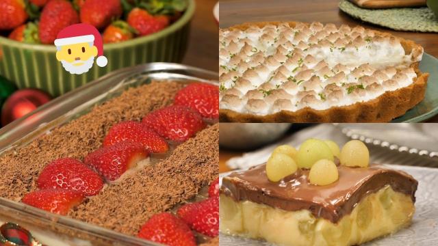 Sobremesas de Natal geladas: 20 receitas que todo mundo vai querer repetir