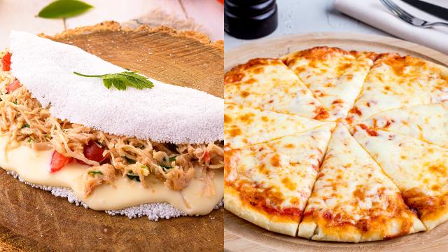Por essa ninguém esperava: a pizza é melhor para emagrecer que a tapioca! Entenda