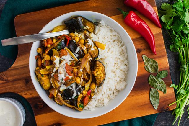 O curry vegetariano é uma delícia (Créditos: Shutterstock)