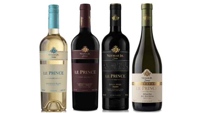 Os vinhos da Le Prince. (Créditos: Divulgação)