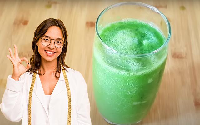 Suco enxuga barriga que estou bebendo há 1 mês: receita detox ajuda a desinchar e eliminar gordura