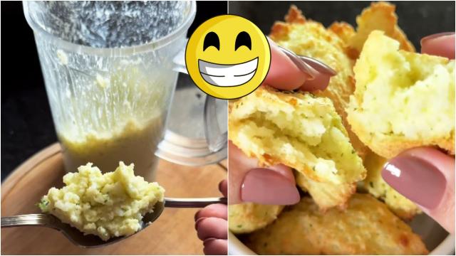Essa receita é pra fazer com o arroz branco que sobrou na geladeira: SEM FARINHA e na airfryer, esse bolinho crocante por fora é muito simples