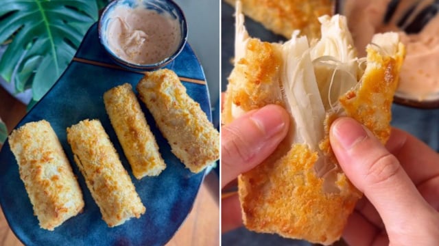 Viciei nesse palmito empanado com farinha Panko na airfryer: o truque simples do congelador é o pulo do gato