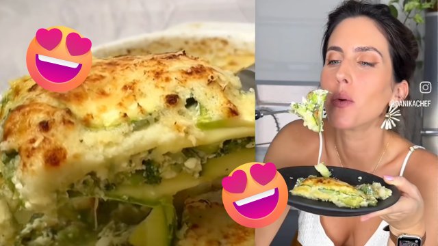 Essa receita de lasanha de abobrinha com brócolis e um toque de limão siciliano prova que dá para ser feliz e saudável
