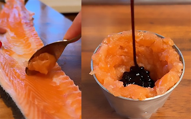 O que são as raspinhas de salmão que algumas peixaria vendem e por que você deve investir nelas
