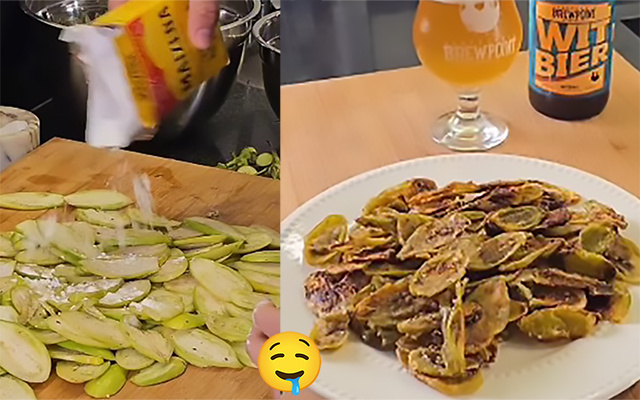 A única coisa que eu não comia era jiló, mas aí aprendi essa receita crocante e dourada com um chef e faço toda sexta pra comer com uma cervejinha