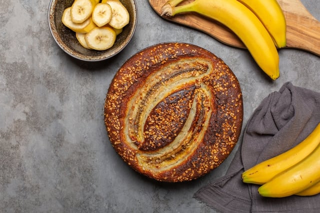 Nem trigo, nem açúcar: pão de banana com aveia na frigideira delicioso que faço todos os dias pro meu marido que é celíaco