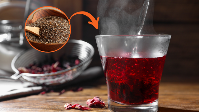 A receita poderosa feita com hibisco e chia para deixar os ossos fortes e saudáveis, faço uma vez ao mês desde que aprendi
